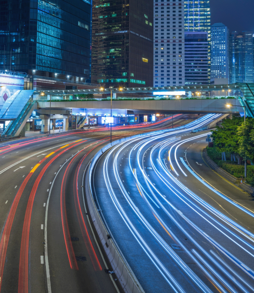 traffic-downtown-hong-kong obc on board courier